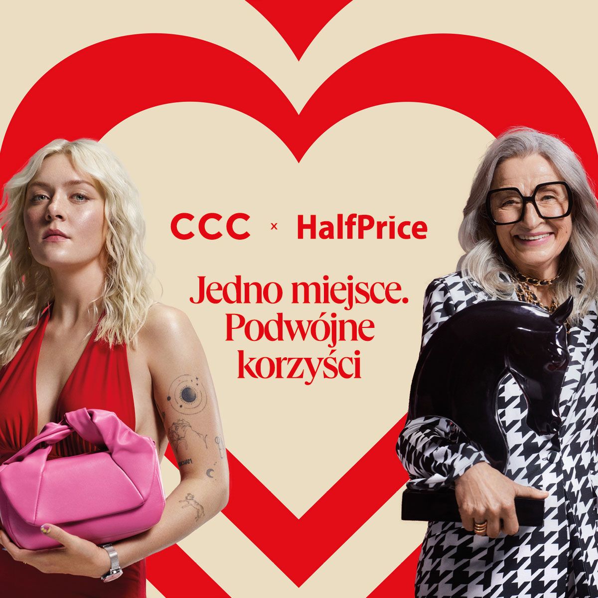 CCC i Half Price Heart Club. Jedno miejsce, podwójne korzyści!