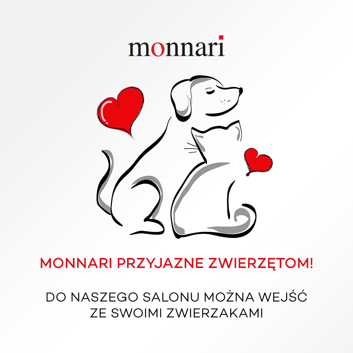 Monnari przyjazne zwierzętom